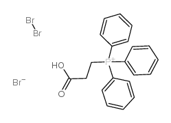 (2-羧乙基)三苯基三溴化膦结构式