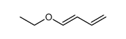 1-ethoxy-1,3-butadiene结构式