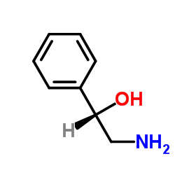 (|S|)-2-氨基-1-苯乙醇结构式