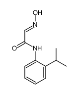 2-hydroxyimino-N-(2-propan-2-ylphenyl)acetamide结构式