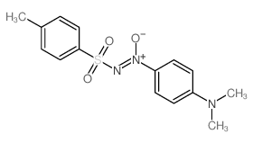 (E)-(4-dimethylaminophenyl)-(4-methylphenyl)sulfonylimino-oxido-azanium Structure
