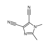 1,2-Dimethyl-1H-Imidazole-4,5-Dicarbonitrile Structure