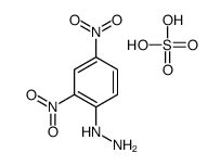 (2,4-dinitrophenyl)hydrazine,sulfuric acid结构式
