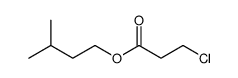 3-Methylbutyl 3-chloropropionate结构式