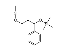 trimethyl-(1-phenyl-3-trimethylsilyloxypropoxy)silane结构式