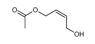 acetic acid 4-hydroxybut-2-enyl ester Structure