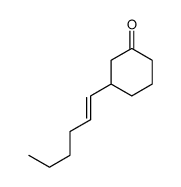 3-hex-1-enylcyclohexan-1-one结构式