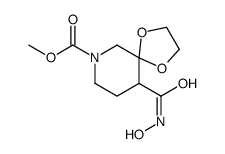 methyl 10-[(hydroxyamino)carbonyl]-1,4-dioxa-7-azaspiro[4.5]decane-7-carboxylate picture