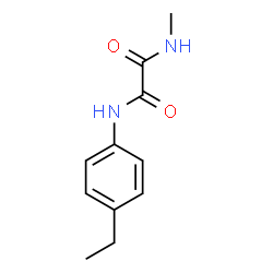 Ethanediamide, N-(4-ethylphenyl)-N-methyl- (9CI) Structure