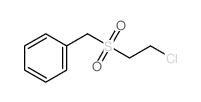 2-chloroethylsulfonylmethylbenzene Structure