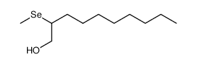 2-methylselanyl-decan-1-ol结构式