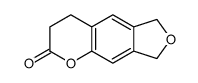7-Methylenedioxy-3,4-dihydrobenzopyran-2-one结构式