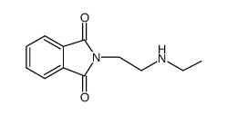 N1-ethyl-N2-phthalyl-1,2-ethanediamine结构式