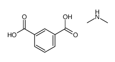 isophthalic acid, compound with dimethylamine (1:1) Structure