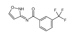 Benzamide, N-3-isoxazolyl-3-(trifluoromethyl)- (9CI)结构式
