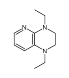 (9CI)-1,4-二乙基-1,2,3,4-四氢吡啶并[2,3-b]吡嗪结构式