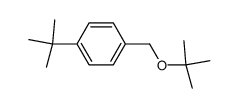 4-Me3C-Ph-CH2OCMe3结构式