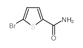 3-溴噻吩-2-羰基胺结构式