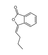(3E)-3-Butylidene-2-benzofuran-1(3H)-one结构式