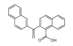 2-(2-naphthoyl)-1-naphthoic acid结构式