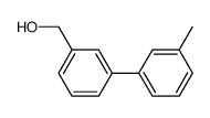 (3-甲基-[1,1-联苯]-3-基)甲醇结构式