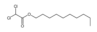 decyl 2,2-dichloroacetate Structure