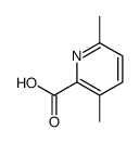 3,6-二甲基吡啶-2-甲酸结构式