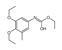 ethyl N-(3,4-diethoxy-5-methylphenyl)carbamate结构式