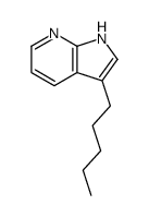 3-pentyl-1H-pyrrolo[2,3-b]pyridine Structure