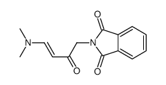 2-[4-(dimethylamino)-2-oxobut-3-enyl]isoindole-1,3-dione结构式