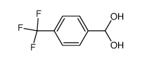 4-(trifluoromethyl)benzaldehyde hydrate Structure