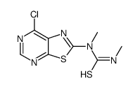 1-(7-氯噻唑并[5,4-d]嘧啶-2-基)-1,3-二甲基硫脲结构式
