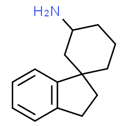 Spiro[cyclohexane-1,1-indan]-3-amine (5CI)结构式