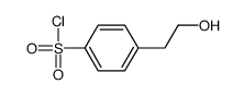 4-(2-hydroxyethyl)benzenesulfonyl chloride结构式