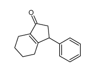 3-phenyl-2,3,4,5,6,7-hexahydroinden-1-one结构式