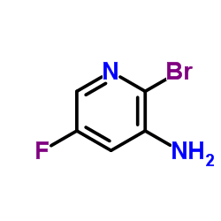 3-氨基-2-溴-5-氟吡啶结构式
