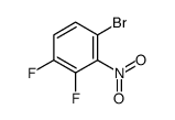 1-溴-3,4-二氟-2-硝基苯结构式