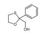 (2-phenyl-1,3-oxathiolan-2-yl)methanol Structure
