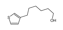 6-thiophen-3-ylhexan-1-ol结构式