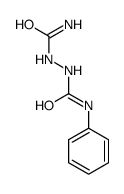 1-(carbamoylamino)-3-phenylurea Structure