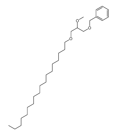(2-methoxy-3-octadecoxypropoxy)methylbenzene Structure