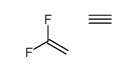 acetylene,1,1-difluoroethene Structure