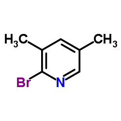 2-溴-3,5-二甲基吡啶结构式