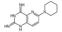 6-piperidin-1-ylpyrido[3,2-d]pyrimidine-2,4-diamine Structure