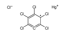 chloro-(2,3,4,5,6-pentachlorophenyl)mercury结构式