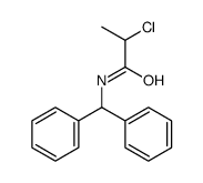 2-Chloro-N-(Diphenylmethyl)Propanamide Structure