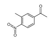 Ethanone, 1-(3-methyl-4-nitrophenyl)- Structure