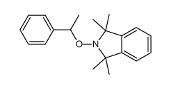 1,1,3,3-tetramethyl-2-(1-phenylethoxy)isoindole结构式