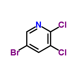 5-溴-2,3-二氯吡啶结构式