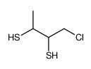 1-chlorobutane-2,3-dithiol Structure
